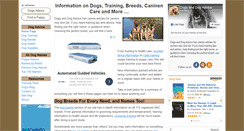 Desktop Screenshot of dogs-and-dog-advice.com